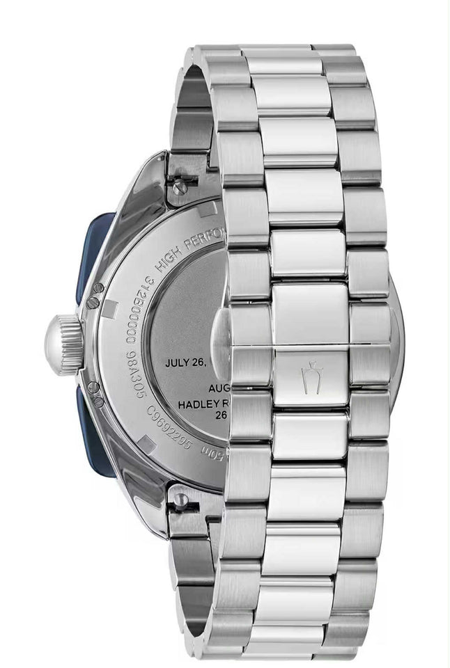 Bulova Pilot Black Caballero Plata