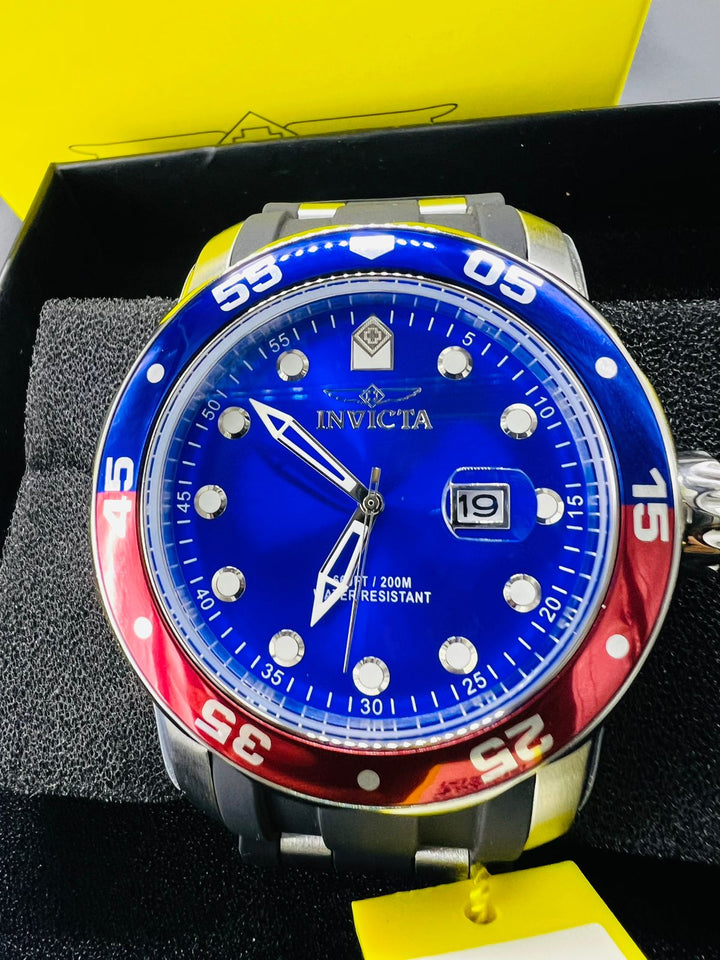 SUBASTA Invicta Pro Diver Negro/Acero - Precio de lista: $5,999