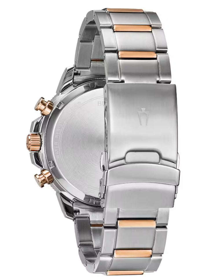 Bulova Marine Star piel azul