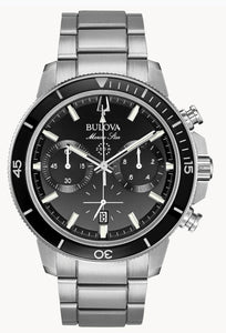 Bulova Marine Star acero negro