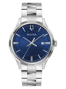 Bulova azul marino caballero 96B452