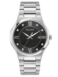 Bulova caballero plata