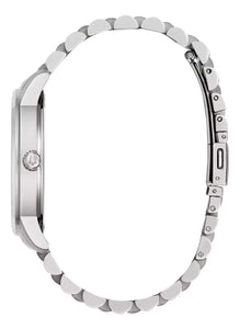 Bulova Tiffany 3 diamantes azul turquesa