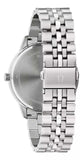 Bulova Tiffany 3 diamantes azul turquesa