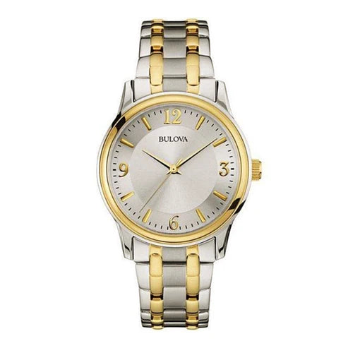 Bulova clasic acero caballero bitono