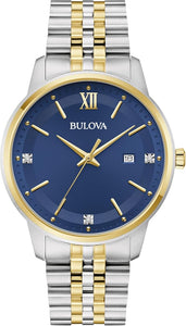 Bulova correa bitono caballero