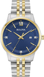 Bulova correa bitono caballero