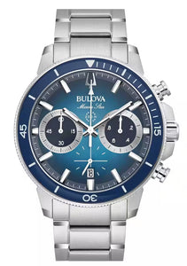 Bulova Marine Star acero azul