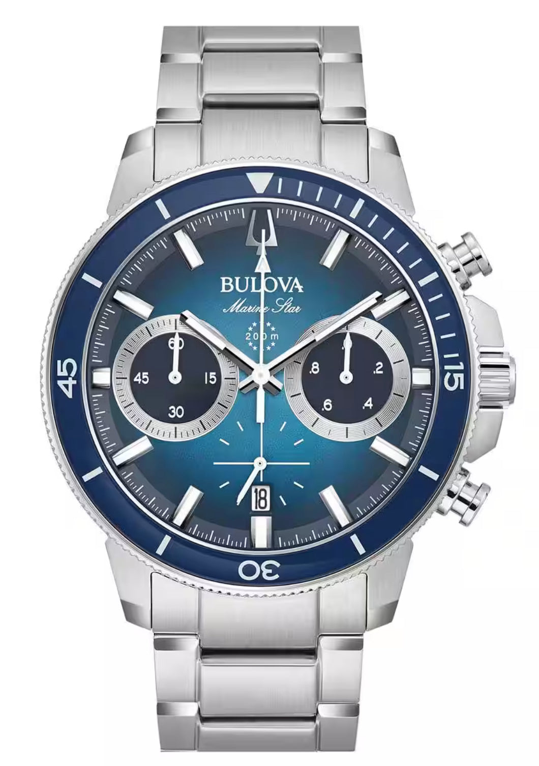 Bulova Marine Star acero azul