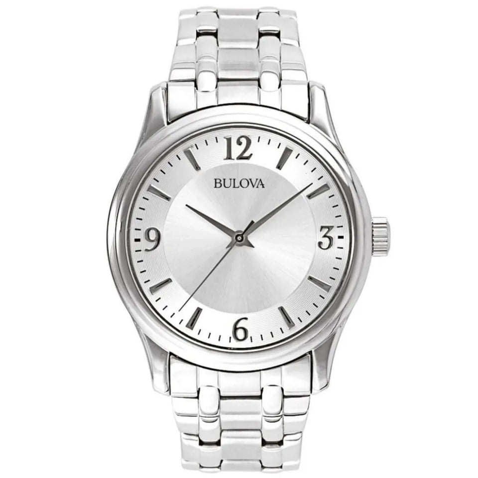 Bulova clasic acero caballero