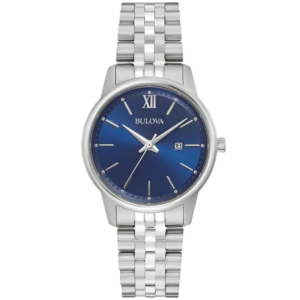 Bulova Clasic acero azul