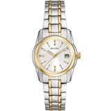 Bulova clasicc acero bitono dama