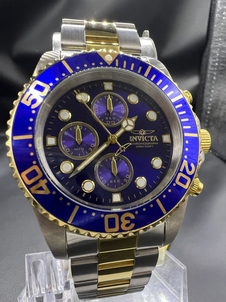 Subasta de Reloj Invicta prodiver men bisel azul. Precio de lista: $2,900.