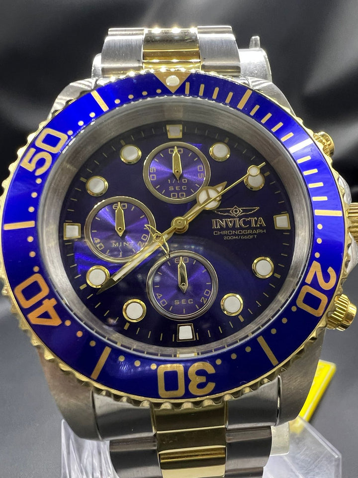 Subasta de Reloj Invicta prodiver men bisel azul. Precio de lista: $2,900.