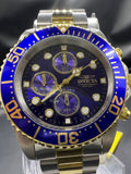 Subasta de Reloj Invicta prodiver men bisel azul. Precio de lista: $2,900.
