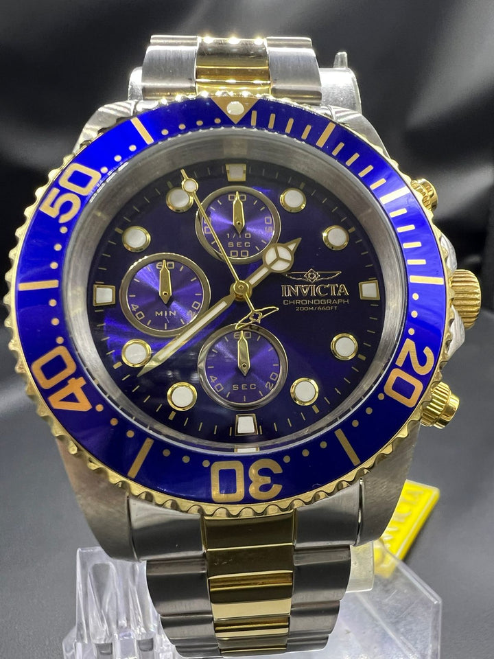 Subasta de Reloj Invicta prodiver men bisel azul. Precio de lista: $2,900.