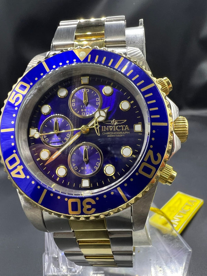 Subasta de Reloj Invicta prodiver men bisel azul. Precio de lista: $2,900.