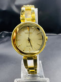 Subasta de Reloj Citizen eco drive pulso Dorado. Precio de lista: $3,000.