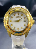 Subasta de Reloj Invicta Angel diamantes caucho. Precio de lista: $3,500.