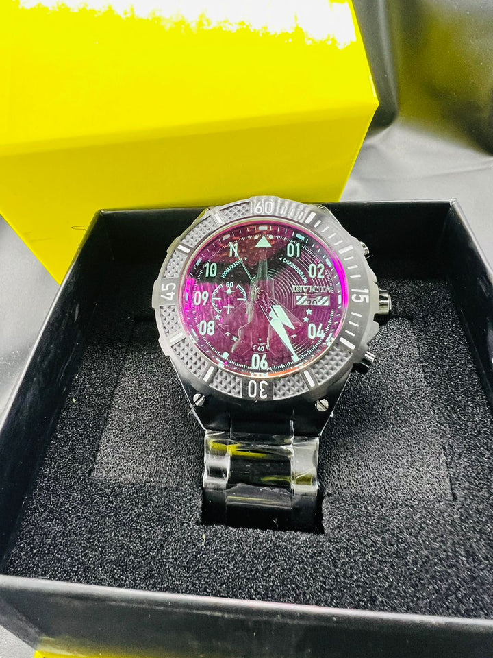 SUBASTA Invicta Aviator Men's Negro - Precio de lista: $3,400