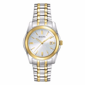 Bulova Dress acero bitono caballero