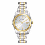 Bulova Dress acero bitono caballero