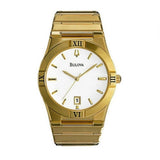 Pareja de relojes Bulova Gold Tone Dama y Caballero 97B101. NUEVOS.