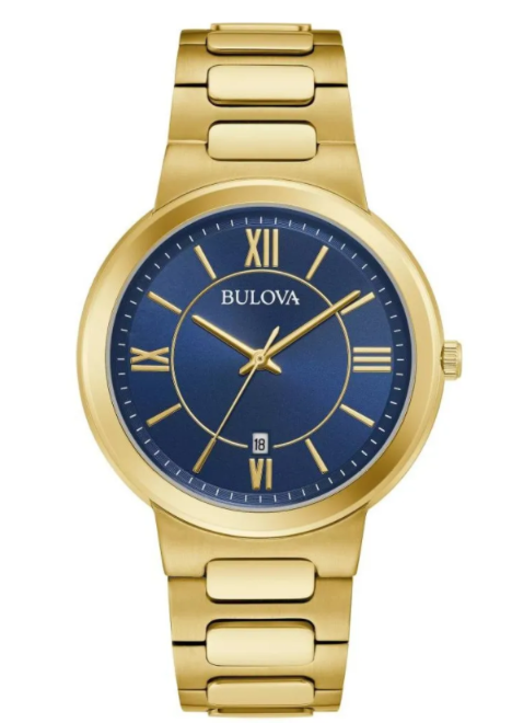 Pareja de relojes Bulova Gold Tone Dama y Caballero. NUEVOS.