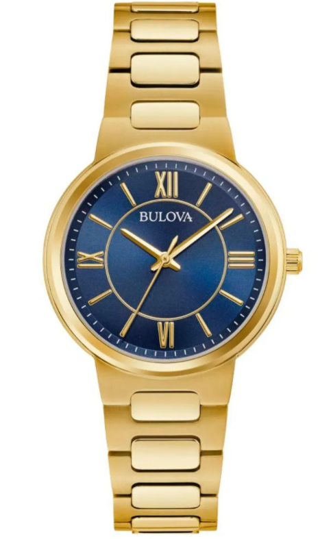 Pareja de relojes Bulova Gold Tone Dama y Caballero. NUEVOS.