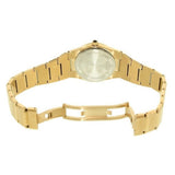 Pareja de relojes Bulova Gold Tone Dama y Caballero 97B101. NUEVOS.