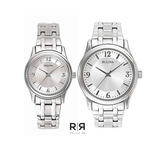 Pareja de relojes Bulova Corporate Clasicos Dama y Caballero. NUEVOS.