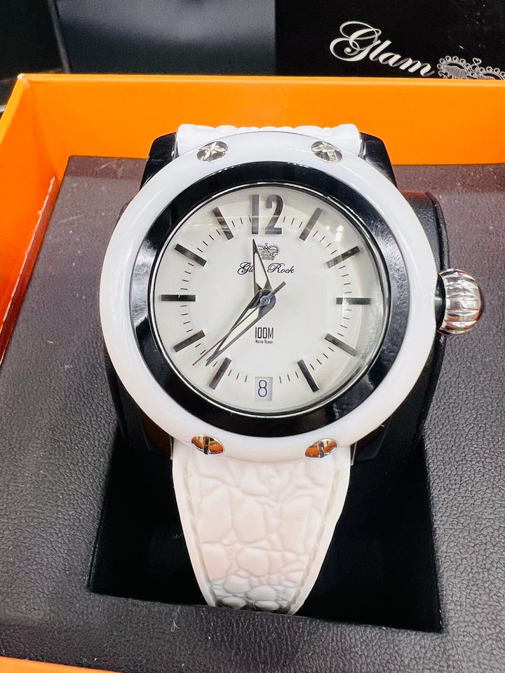 Subasta de Reloj Glam Rock miami beach band. Precio de lista: $2,200..