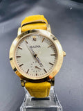 Subasta de bulova Dress piel dama. Precio de lista: $3,800.